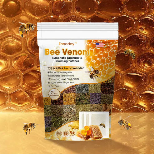 Bee Venom Lymphatic Drainage Foot Patches 🌿👣